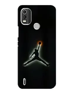 Чехол для Nokia C21 Plus с картинкой «Jordan Gradient Logo» Чехол для Nokia C21 Plus с картинкой «Jordan Gradient Logo»
