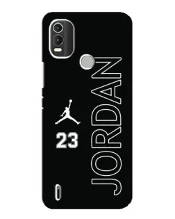 Чехол для Nokia C21 Plus с картинкой «Jordan Vertical» Чехол для Nokia C21 Plus с картинкой «Jordan Vertical»