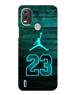 Чехол для Nokia C21 Plus с картинкой «Jordan Cyan 23» Чехол для Nokia C21 Plus с картинкой «Jordan Cyan 23»