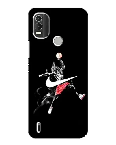 Чехол для Nokia C21 Plus с картинкой «Jordan Jumpman»