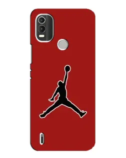 Чехол для Nokia C21 Plus с картинкой «Jordan Red Back» Чехол для Nokia C21 Plus с картинкой «Jordan Red Back»