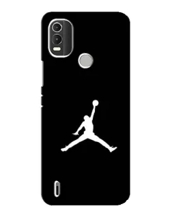 Чехол для Nokia C21 Plus с картинкой «Jordan Silhouette» Чехол для Nokia C21 Plus с картинкой «Jordan Silhouette»