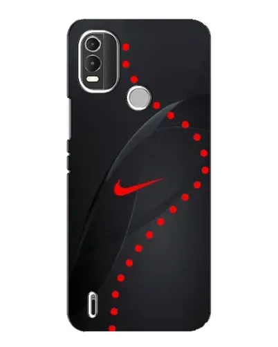 Чехол для Nokia C21 Plus с картинкой «Абстрактный дизайн Nike»