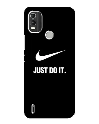 Чехол для Nokia C21 Plus с картинкой «Классический принт Nike»