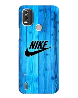 Чехол для Nokia C21 Plus с картинкой «Голубое дерево Nike»