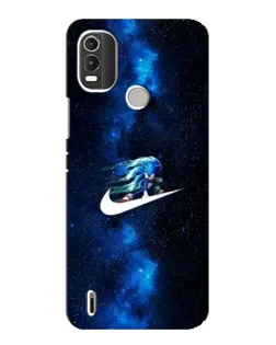 Чехол для Nokia C21 Plus с картинкой «Звездный путь Nike»