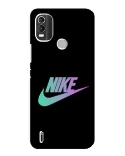 Чехол для Nokia C21 Plus с картинкой «Nike — городская ночь»