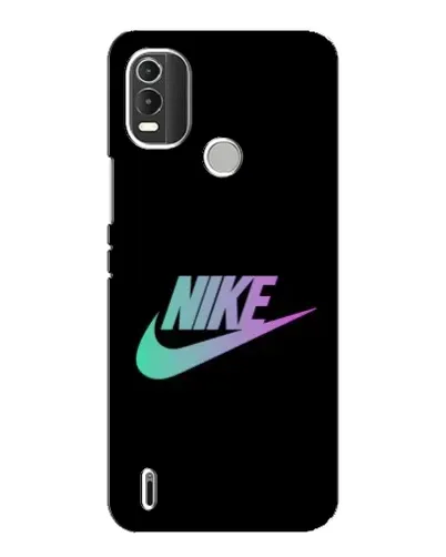 Чехол для Nokia C21 Plus с картинкой «Nike — городская ночь»