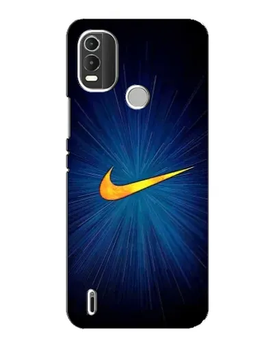 Чехол для Nokia C21 Plus с картинкой «Синий пульс Nike» Чехол для Nokia C21 Plus с картинкой «Синий пульс Nike»