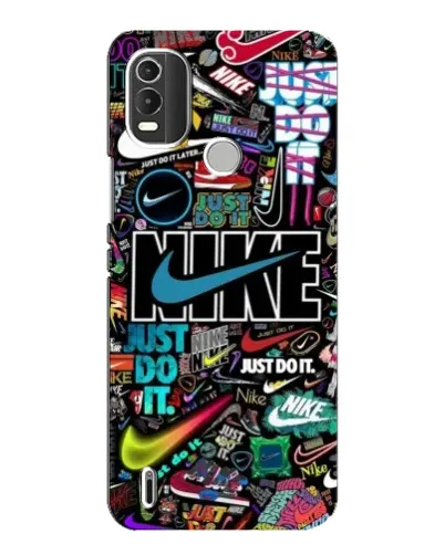 Чехол для Nokia C21 Plus с картинкой «Яркий коллаж Nike» Чехол для Nokia C21 Plus с картинкой «Яркий коллаж Nike»