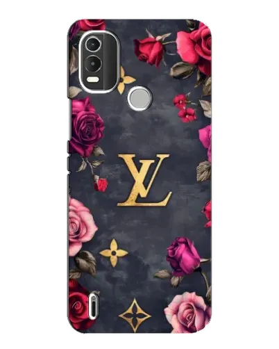 Чехол для Nokia C21 Plus с картинкой «Цветочный Louis Vuitton» Чехол для Nokia C21 Plus с картинкой «Цветочный Louis Vuitton»