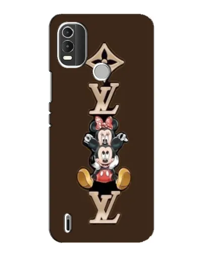 Чехол для Nokia C21 Plus с картинкой «LV и Микки Маус» Чехол для Nokia C21 Plus с картинкой «LV и Микки Маус»
