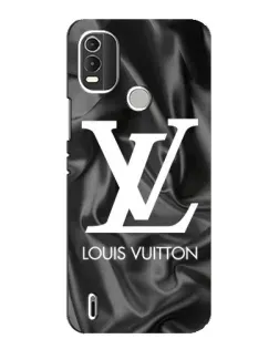 Чехол для Nokia C21 Plus с картинкой «Шелковый Louis Vuitton»