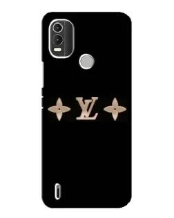 Чехол для Nokia C21 Plus с картинкой «Louis Vuitton — минимализм»