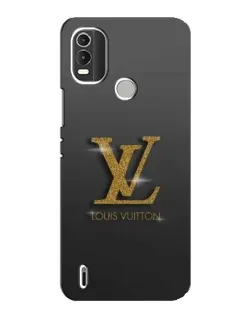 Чехол для Nokia C21 Plus с картинкой «Градиент Louis Vuitton»