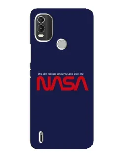 Чехол для Nokia C21 Plus с картинкой «NASA — глубокий космос»