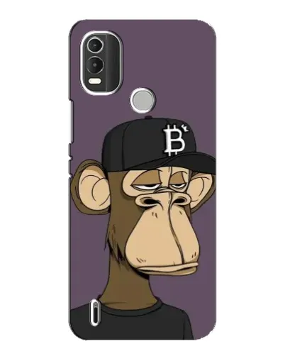 Чехол для Nokia C21 Plus с картинкой «Bored Ape в кепке» Чехол для Nokia C21 Plus с картинкой «Bored Ape в кепке»