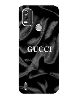 Чехол для Nokia C21 Plus с картинкой «Gucci — шелковые волны»