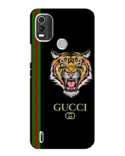 Чехол для Nokia C21 Plus с картинкой «Тигр Gucci»