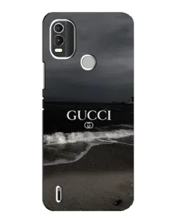 Чехол для Nokia C21 Plus с картинкой «Gucci — морской прибой»