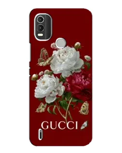 Чехол для Nokia C21 Plus с картинкой «Gucci —  сад»