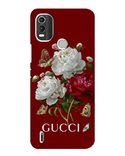 Чехол для Nokia C21 Plus с картинкой «Gucci —  сад»