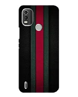 Чехол для Nokia C21 Plus с картинкой «Gucci — неоновая линия»
