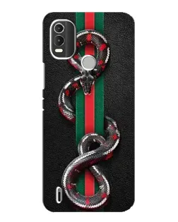 Чохол для Nokia C21 Plus з картинкою «Gucci — змія на смузі» Чохол для Nokia C21 Plus з картинкою «Gucci — змія на смузі»
