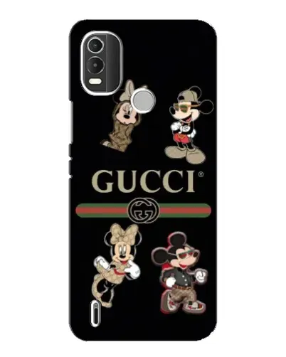 Чохол для Nokia C21 Plus з картинкою «Gucci — герої Disney та монограма» Чохол для Nokia C21 Plus з картинкою «Gucci — герої Disney та монограма»