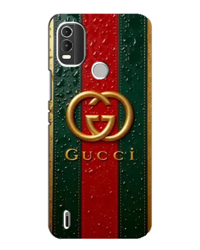 Чохол для Nokia C21 Plus з картинкою «Gucci — фірмова смуга та золото» Чохол для Nokia C21 Plus з картинкою «Gucci — фірмова смуга та золото»