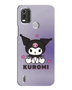 Чехол для Nokia C21 Plus с картинкой «Kuromi — фиолетовый арт» Чехол для Nokia C21 Plus с картинкой «Kuromi — фиолетовый арт»