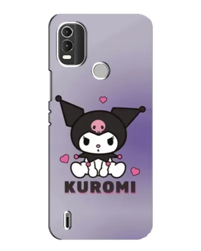 Чехол для Nokia C21 Plus с картинкой «Kuromi — фиолетовый арт» Чехол для Nokia C21 Plus с картинкой «Kuromi — фиолетовый арт»