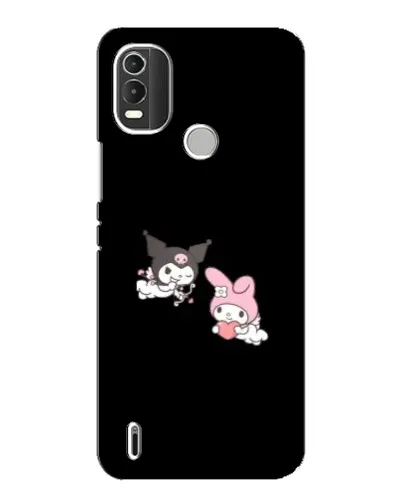 Чехол для Nokia C21 Plus с картинкой «My Melody и Kuromi» Чехол для Nokia C21 Plus с картинкой «My Melody и Kuromi»