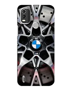 Чехол для Nokia C21 Plus с картинкой «BMW — деталь диска»