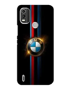 Чехол для Nokia C21 Plus с картинкой «BMW M-Power неон»
