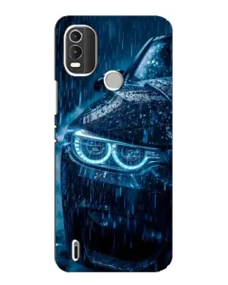 Чохол для Nokia C21 Plus з картинкою «BMW під дощем»