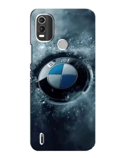 Чохол для Nokia C21 Plus з картинкою «Логотип BMW — лід»
