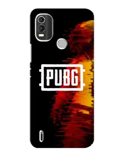 Чохол для Nokia C21 Plus з картинкою «Яскравий логотип PUBG»