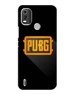 Чохол для Nokia C21 Plus з картинкою «PUBG — рамка лого»