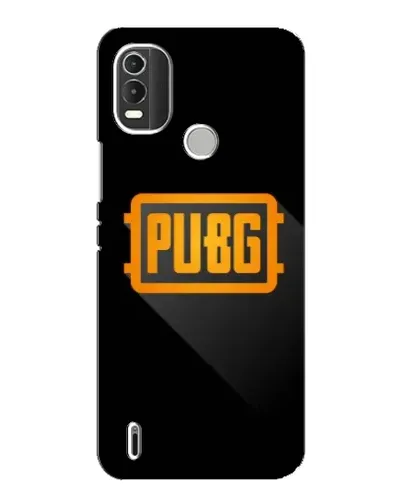 Чохол для Nokia C21 Plus з картинкою «PUBG — рамка лого»