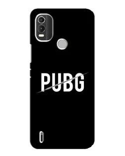 Чохол для Nokia C21 Plus з картинкою «PUBG — білий логотип»