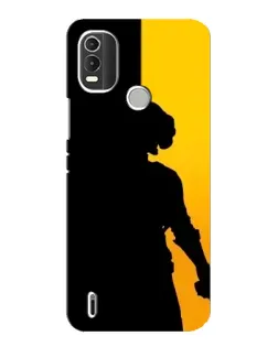 Чохол для Nokia C21 Plus з картинкою «Тінь воїна PUBG»