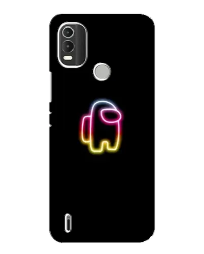 Чехол для Nokia C21 Plus с картинкой «Among Us градиент»