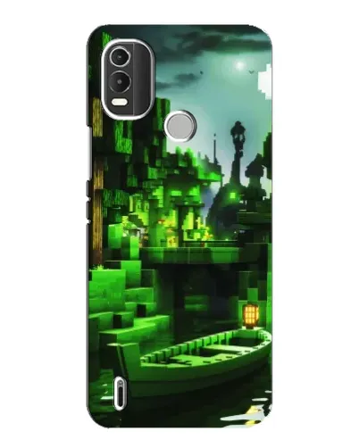 Чохол для Nokia C21 Plus з картинкою «Minecraft лісовий пейзаж» Чохол для Nokia C21 Plus з картинкою «Minecraft лісовий пейзаж»