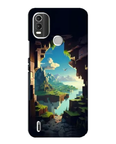 Чохол для Nokia C21 Plus з картинкою «Вид з печери» Чохол для Nokia C21 Plus з картинкою «Вид з печери»