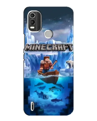 Чохол для Nokia C21 Plus з картинкою «Minecraft льодянийсвіт» Чохол для Nokia C21 Plus з картинкою «Minecraft льодянийсвіт»