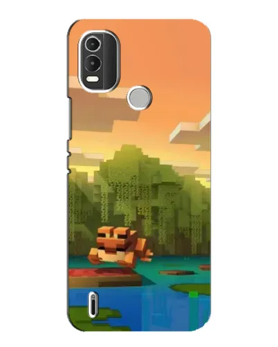 Чохол для Nokia C21 Plus з картинкою «Майнкрафт захід сонця» Чохол для Nokia C21 Plus з картинкою «Майнкрафт захід сонця»