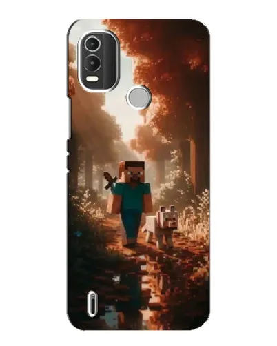 Чохол для Nokia C21 Plus з картинкою «Стів у лісі» Чохол для Nokia C21 Plus з картинкою «Стів у лісі»