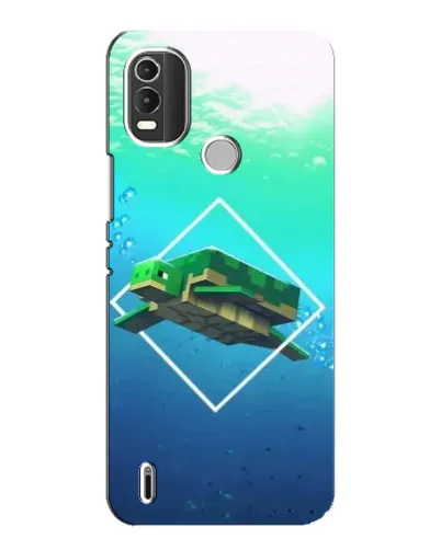 Чохол для Nokia C21 Plus з картинкою «Черепаха Minecraft» Чохол для Nokia C21 Plus з картинкою «Черепаха Minecraft»