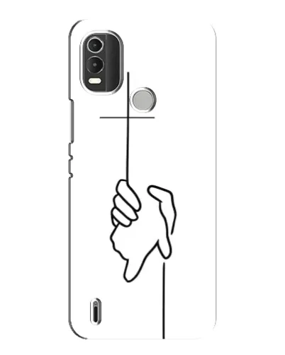 Чохол для Nokia C21 Plus з картинкою «Рука тримає» Чохол для Nokia C21 Plus з картинкою «Рука тримає»